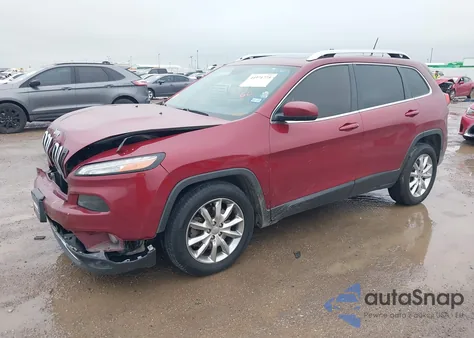 2014 Jeep Cherokee Limited из США, поврежденный, VIN 1C4PJLDS6EW223639
